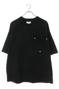 ボッテガヴェネタ BOTTEGA VENETA 702402 VKLZ0 サイズ:M リベットポケット付きヘビージャージーTシャツ 中古 BS99