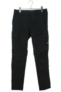 ストーンアイランド STONEISLAND 101530610 サイズ:29インチ ロゴパッチカーゴロングパンツ 中古 FK04