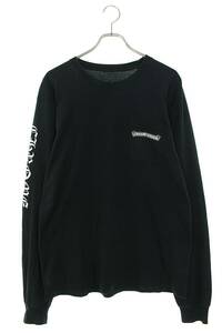 クロムハーツ Chrome Hearts CH L/S /1 サイズ:L セメタリーバックプリント長袖カットソー 中古 NO05