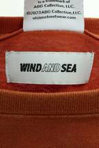 ウィンダンシー WIND AND SEA WDS-C-VISN-23-Q4-CS-01 サイズ:S フロントロゴ刺繍長袖カットソー 中古 BS99_画像3