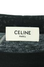 セリーヌバイエディスリマン CELINE by Hedi Slimane 21AW 2X820643O サイズ:M タイダイロゴプリントTシャツ 中古 NO05_画像3