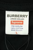 シュプリーム SUPREME バーバリー 22ss Burberry Box Logo Tee サイズ:L ボックスロゴTシャツ 中古 NO05_画像3