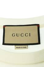 グッチ GUCCI 673710 XJDVI サイズ:S エンブロイダリー付きコットンTシャツ 中古 BS99_画像3