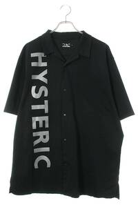 ヒステリックグラマー HYSTERIC GLAMOUR 02211CH04 サイズ:L ロゴプリント半袖シャツ 中古 BS99