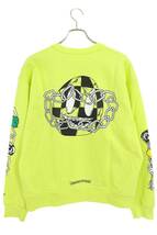 クロムハーツ Chrome Hearts HRDWR GRN HD PLVR サイズ:L MATTY BOYプリントハードウェアグリーンパーカー 中古 SJ02_画像2