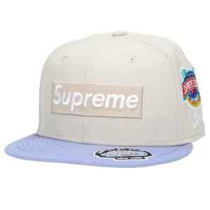 シュプリーム SUPREME ニューエラ 23AW Box Logo New Era Cap サイズ:7 1/2 チャンピオンシップボックスロゴキャップ 中古 BS99