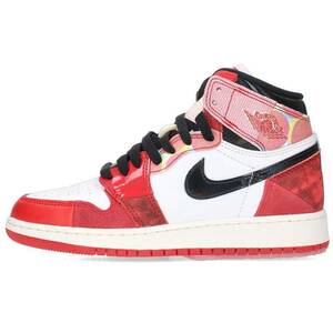 ナイキ NIKE Spider-man × Nike Air Jordan 1 High Next Chapter/DV1753-601 23.5cm エアジョーダン1ハイカットスニーカー 中古 BS99