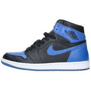 ナイキ NIKE AIR JORDAN 1 RETRO HIGH OG ROYAL 555088-007 サイズ:29cm エアジョーダン1レトロハイオージーロイヤルスニーカー 中古 BS99