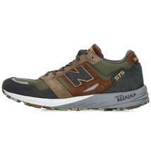 ニューバランス New Balance MTL575SO サイズ:42 1/2 イングランド製レザーメッシュスニーカー 中古 BS99_画像1