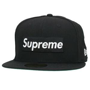 シュプリーム SUPREME ニューエラ Box Logo New Era Cap サイズ:7 1/2 ボックスロゴキャップ 中古 OM10