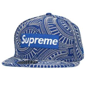 シュプリーム SUPREME ニューエラ 14SS Uptown Box Logo New Era サイズ:7 1/4 アップタウンボックスロゴキャップ 中古 OM10