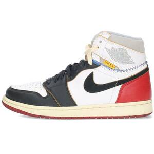 ナイキ NIKE ユニオン AIR JORDAN 1 RETRO HI NRG UNION BV1300-106 26.5cm エアジョーダン1レトロハイエナジースニーカー 中古 SB01