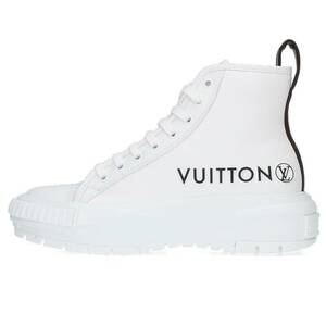 ルイヴィトン LOUISVUITTON スクァッド・ライン サイズ:38.5 ハイカットスニーカー 中古 BS99