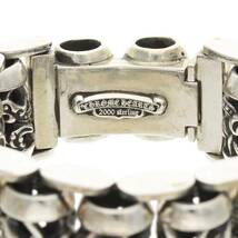 クロムハーツ Chrome Hearts CELT ROLL LINK/ケルティックローラーリンク シルバーブレスレット 中古 GZ11_画像3