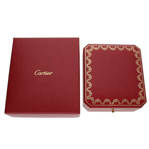 カルティエ Cartier ドゥーブルC ロゴパール シルバーカフスボタン 中古 BS99の画像5