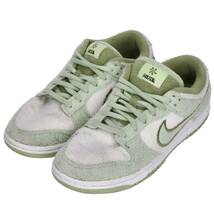 ナイキ NIKE WMNS DUNK LOW SE HONEYDEW DQ7579-300 サイズ:24.5cm ダンクローハニーデュースニーカー 中古 BS99_画像5