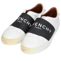 ジバンシィ GIVENCHY サイズ:36 ロゴテープローカットスニーカー 中古 BS99_画像5