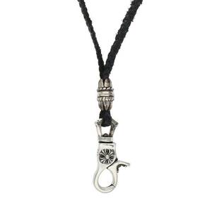 クロムハーツ Chrome Hearts CH LANYARS/ランヤード クロスクリップホルダーネックレス 中古 SS07