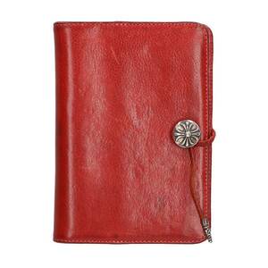 クロムハーツ Chrome Hearts AGENDA PLAIN/アジェンダ クロスボールボタン手帳カバー 中古 SS07