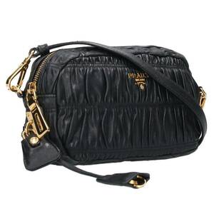 プラダ PRADA BP0549 NAPPA GAUFRE ナッパゴーフルショルダーバッグ 中古 BS99