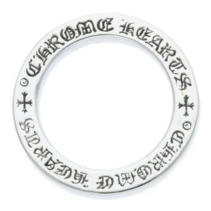 クロムハーツ Chrome Hearts 3mm SPACER PLN/スペーサープレーン サイズ:4号 シルバーリング 中古 SJ02