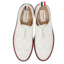 トムブラウン THOM BROWNE サイズ:9 ウイングチップレザーシューズ 中古 BS99_画像4