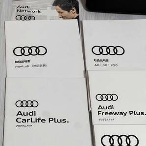  ☆送料無料☆アウディ/AUDI/純正/A6/S6/RS6/取扱説明書/取説類/取扱書/ケース付きの画像3