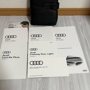  ☆送料無料☆アウディ/AUDI/純正/A6/S6/RS6/取扱説明書/取説類/取扱書/ケース付きの画像1