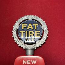 ビアタップ ハンドル B53 FAT TIRE レッド ウッド カリフォルニア ビール シフトノブ ビールサーバーノブ ヴィンテージ アメリカ雑貨 usdm_画像3