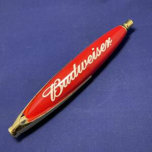 ビアタップ ハンドル B136 バドワイザー クローム 中古品 バドワイザー budweiser シフトノブ にも ビールサーバーノブ アメリカ雑貨