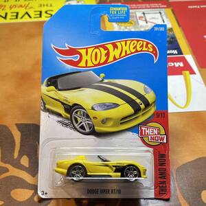 Hot Wheels DODGE VIPER RT/10 ホットウィール ダッジ バイパー ダッヂ ヴァイパー アメ車 ミニカー アメリカ雑貨 ムーンアイズ USカード