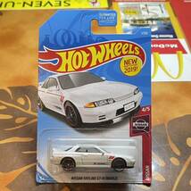 Hot Wheels NISSAN SKYLINE GT-R BNR32 ホットウィール ニッサン GTR32 スカイライン アメ車 ミニカー アメリカ雑貨 ムーンアイズ USカード_画像1