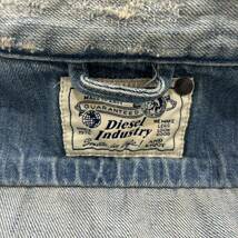 JJ @ 国内正規品 '洗礼されたデザイン' DIESEL ディーゼル COTTON 3rd デニムジャケット / Ｇジャン sizeS メンズ 上着 アウター 古着 _画像7