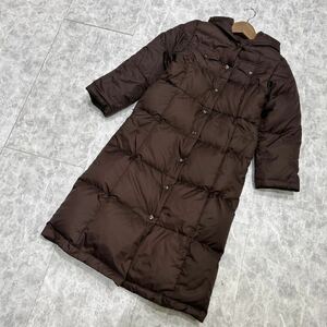 TT @ 高級感溢れる '保温性抜群' GIANNI LO GIUDICE ジャンニロジュディジェ 高品質 中綿 ダウンコート size36 レディース 婦人服 アウター