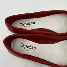 C @ 洗礼されたデザイン '履き心地抜群' repetto レペット 婦人靴 ラバー素材 バレエシューズ / フラットパンプス EU36 22.5cm 婦人靴 _画像7