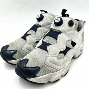 H @ 19年製 '履き心地抜群' Reebok リーボック INSTAPUMP FURY OG MU インスタポンプフューリー LOW CUT スニーカー 27cm メンズ FV0419