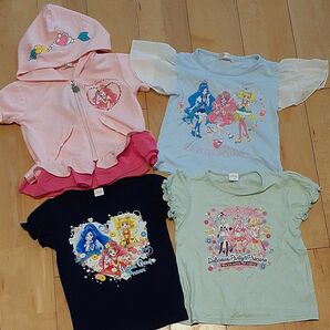 【プリキュア】半袖パーカー&半袖Tシャツ