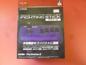 GB-240201☆PS3　ファイティングスティック mini 3 バイオレットブルー HORI