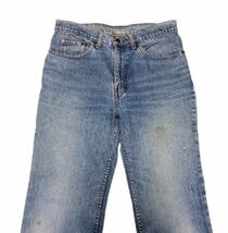 10222《Levi's リーバイス》激シブ色落ち 505-0217 色落ち加工 インディゴデニム ジーンズ W34L34_画像2