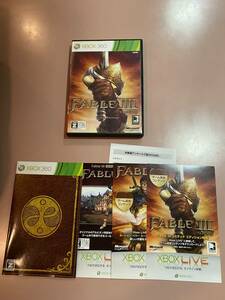 Xbox360★フェイブル３ リミテッドエディション★used☆Fable III☆import Japan JP