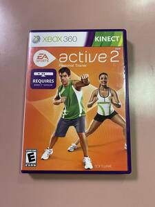 国内起動可 Xbox360 キネクト★EAスポーツアクティブ2 パーソナルトレーニング 海外版★used☆EA Sports Active 2☆