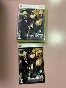 起動確認済 ジャンク Xbox360★シュタインズゲート★used☆Steins gate☆import Japan JP