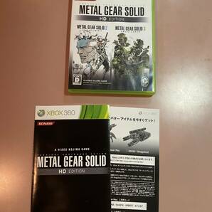 Xbox360★メタルギアソリッドHDエディション★used☆MGS HD Edition☆import Japan JPの画像1