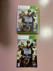 Xbox360★アーミーオブツー ザ・デビルズカーテル★used☆Army of two the devils cartel☆import Japan JP