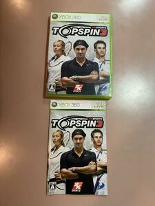 Xbox360★トップスピン3★used☆Topspin3☆import Japan JP