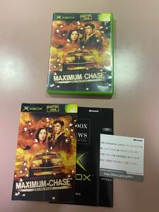 Xbox★マキシマムチェイス★used☆Maximum Chase☆import Japan JP
