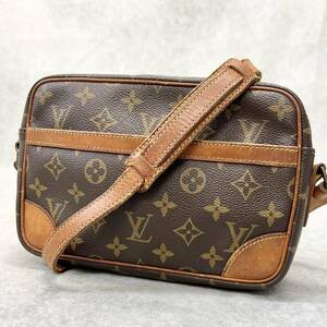 1円〜 美品 LOUIS VUITTON ルイヴィトン トロカデロ24　モノグラム　ショルダーバッグ　サコッシュ　