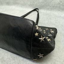 1円〜 美品 JIMMY CHOO ジミーチュウ スタッズ サシャ ミニトートバック_画像6