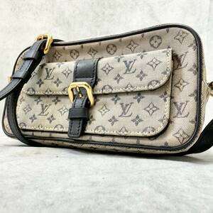 1円〜 美品 LOUIS VUITTON ルイヴィトン ミニラン ジュリエットMM デニム ショルダーバック