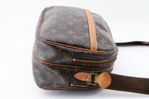 1円〜 美品 LOUIS VUITTON ルイヴィトン モノグラム　リポーターPM M45254　ショルダーバッグ　ユニセックス　ダブルファスナー　斜めがけ_画像4